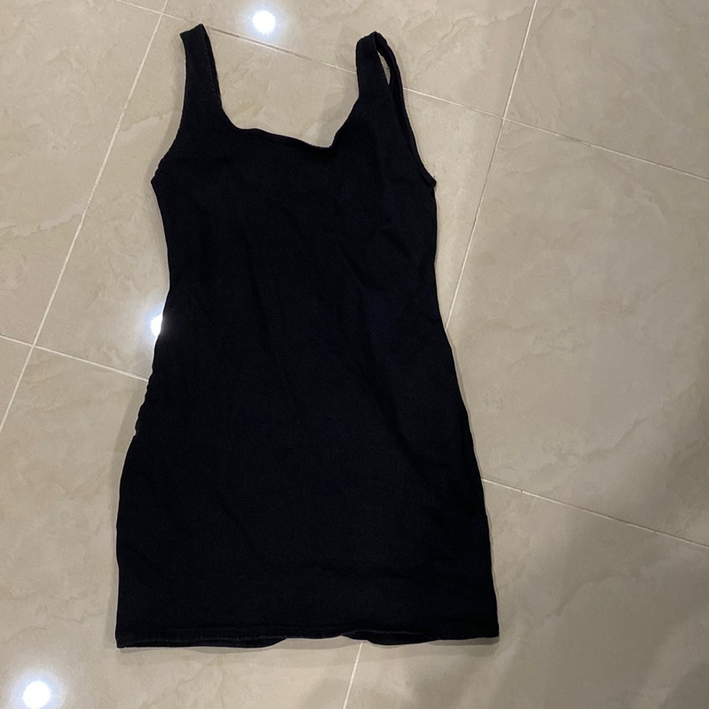 Low Back Black Zara Mini Dress